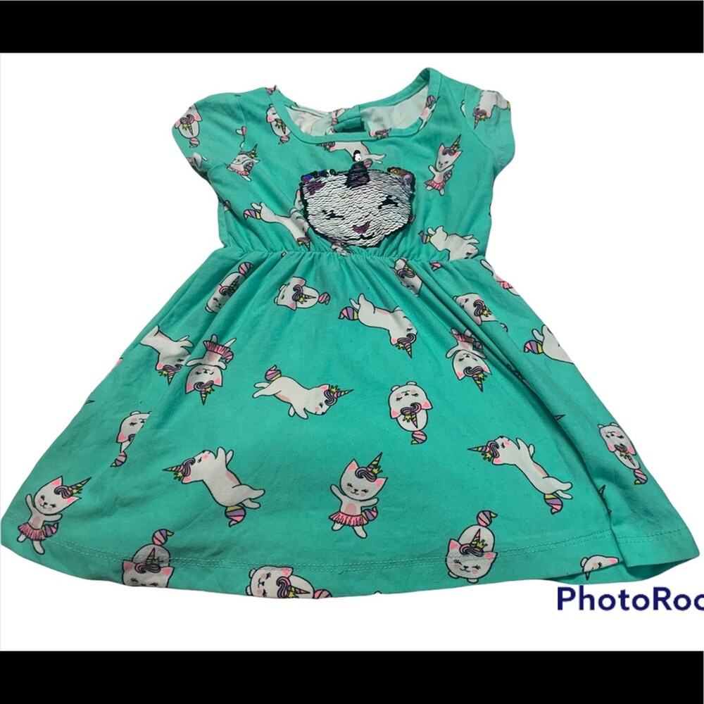 Colette Lilly 2t unicorn kitty dress